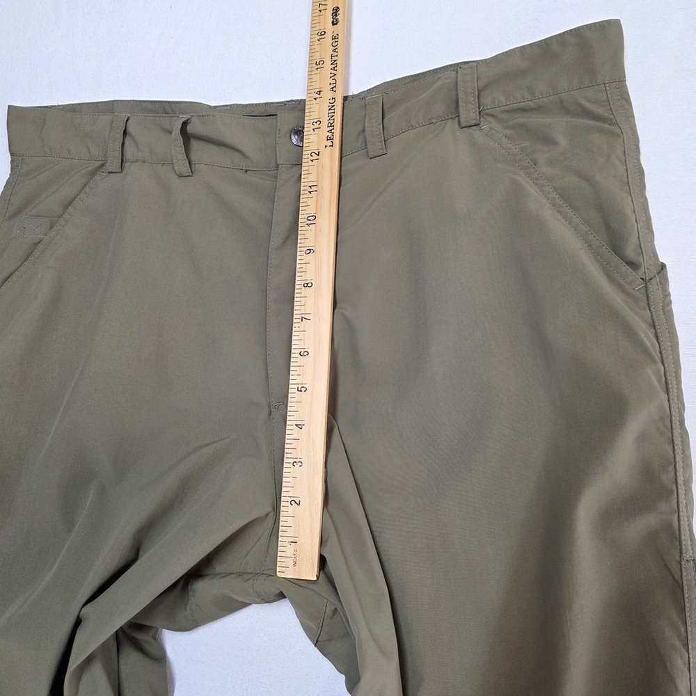 Travel Utility SCOTTeVEST TEC Gorp Pants Men’s 38x30 Khaki Nylon Hiking Pockets - Picture 9 of 12